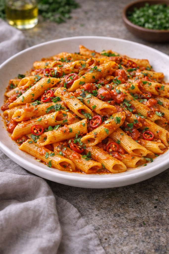 Penne all'arrabbiata